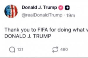 巴洛贡停赛受阻！特朗普赞扬FIFA采取正确行动，纠正严重不公