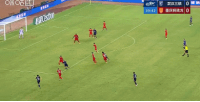 三镇1-0领先铜梁龙，绍尔远距离头球破门，徐浩峰送出助攻