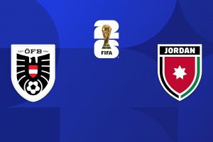 2026世界杯：奥地利对阵约旦首发阵容公布：阿拉巴坐镇，莱默尔、萨比策参与比赛