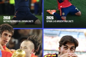 FIFA官方微博发布海报：历经16年，西班牙再创历史佳绩