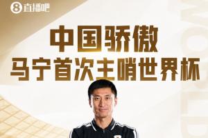 马宁成为第二个执裁世界杯的中国主裁，2002年陆俊执哨两场并开出首张红牌