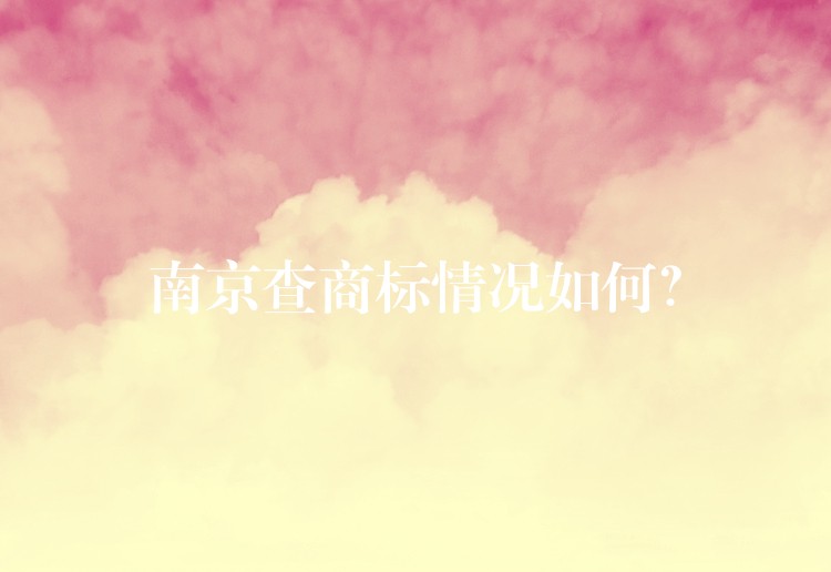 南京查商标情况如何？