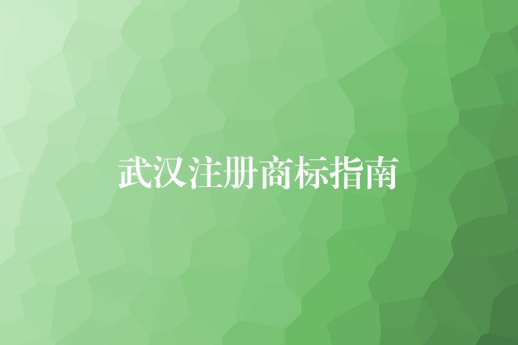 武汉注册商标指南