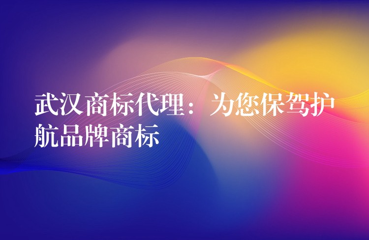 武汉商标代理：为您保驾护航品牌商标